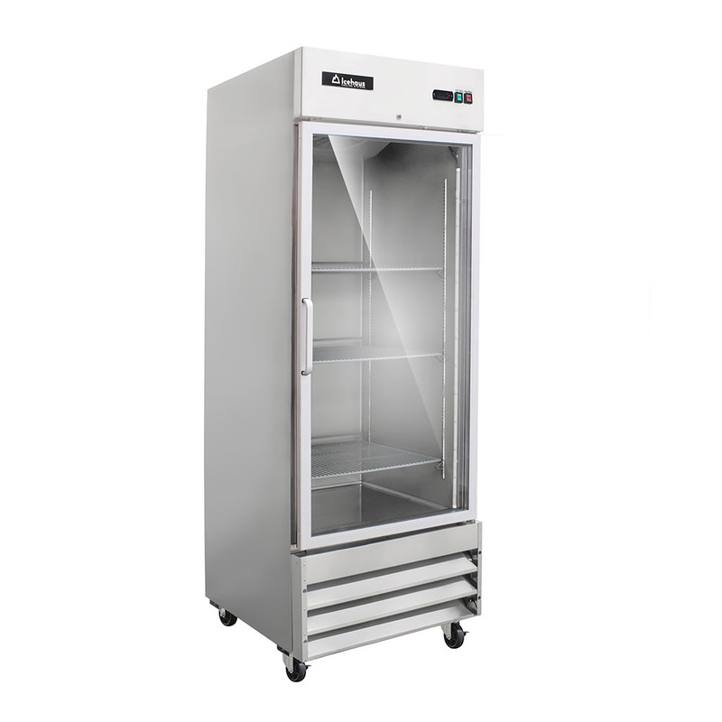 Congelador 1 puerta cristal 23 ft3