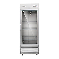 Congelador vertical de1 puerta de cristal 20.5 ft³ CV-1PC-SS-01