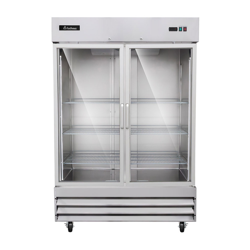 Congelador 2 puertas cristal 47 ft3