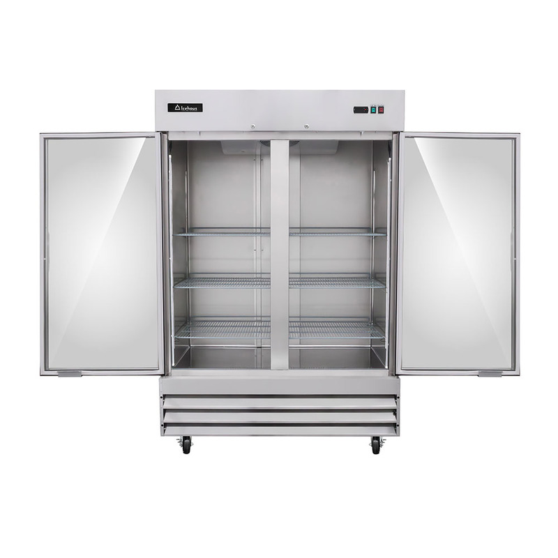 Congelador 2 puertas cristal 47 ft3