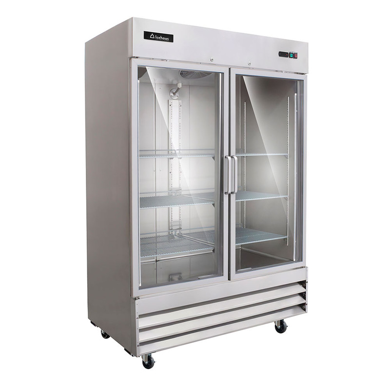 Congelador 2 puertas cristal 47 ft3