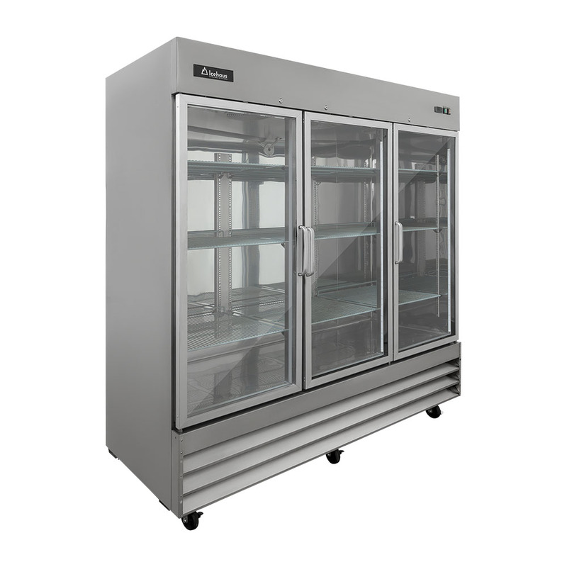 Refrigerador 3 puertas cristal 49.7 ft3
