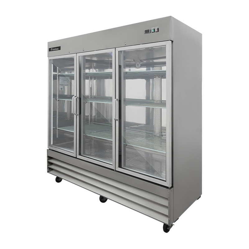 Refrigerador 3 puertas cristal 49.7 ft3