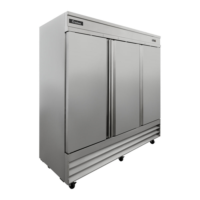 Congelador tres puertas solidas 73.9 ft3