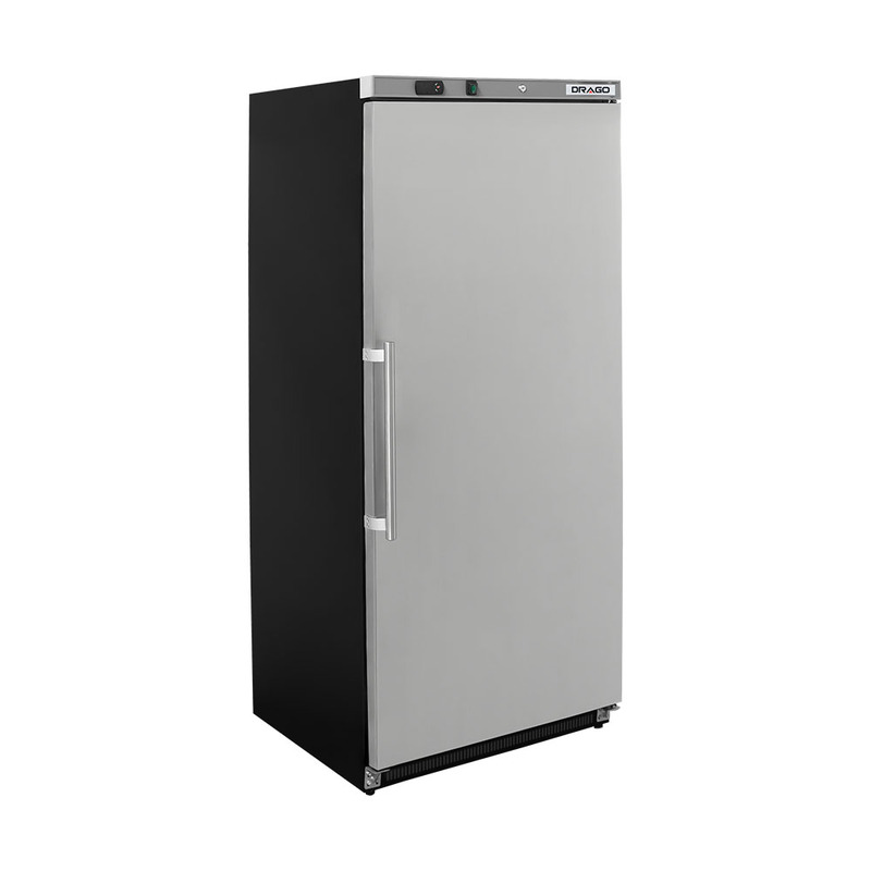 Refrigerador vertical puerta sólida en acero inoxidable 19 pies cúbicos