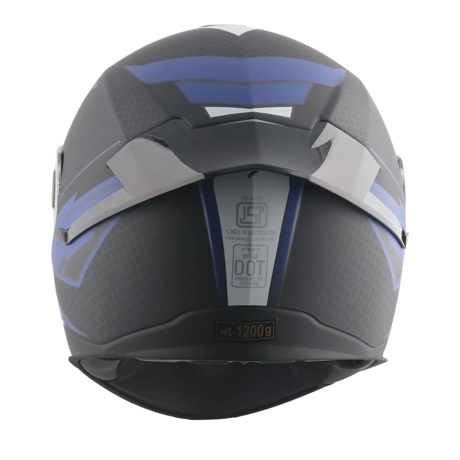 VEGA RYKER D/V BOLDER DULL BLACK M.BLUE (M)