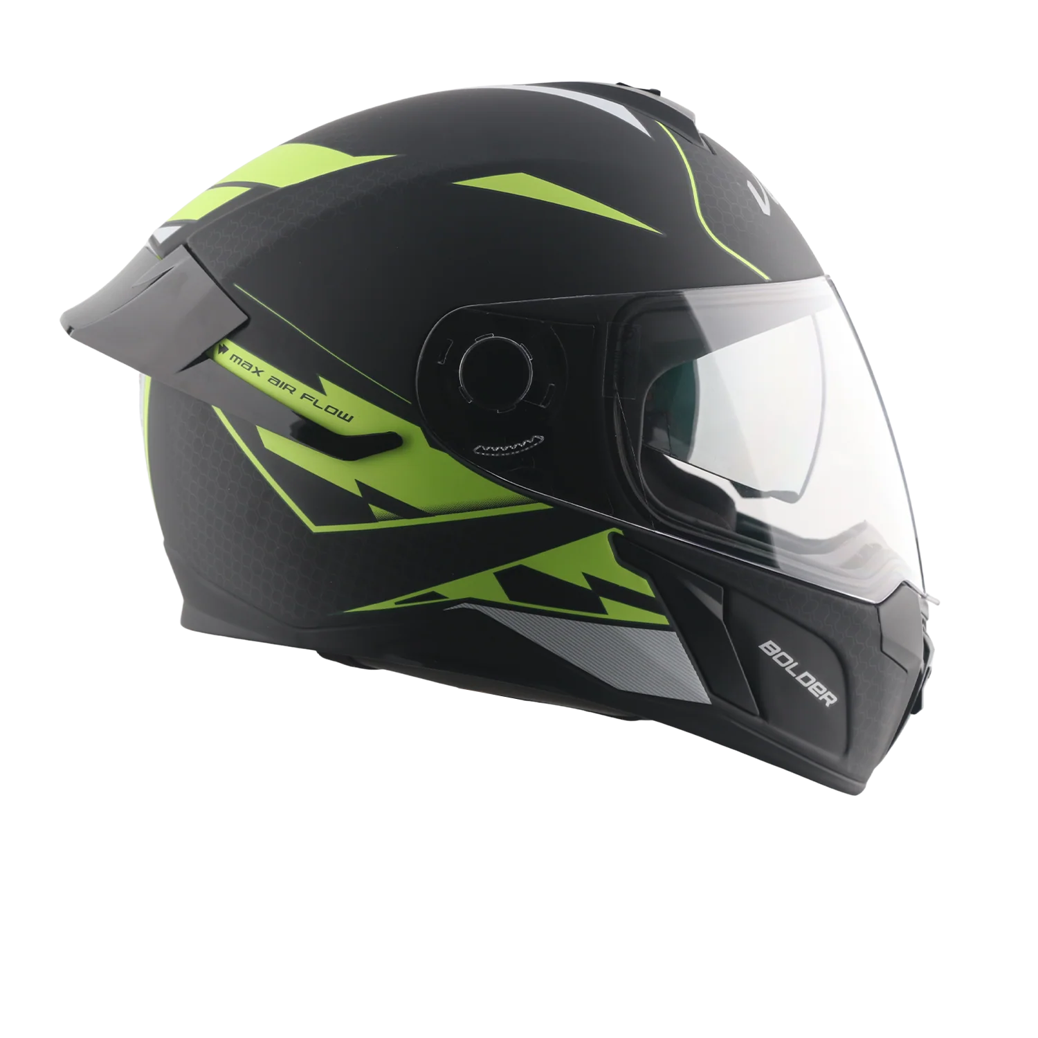 VEGA RYKER D/V BOLDER DULL BLACK NEON YELLOW (M)