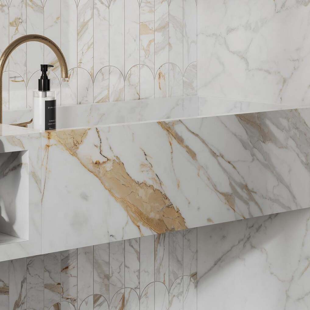 Gresie RAGNO by MARAZZI, INCANTO CALACATTA MICHELANGELO RT 60X60, R8ZL, mp/cutie
