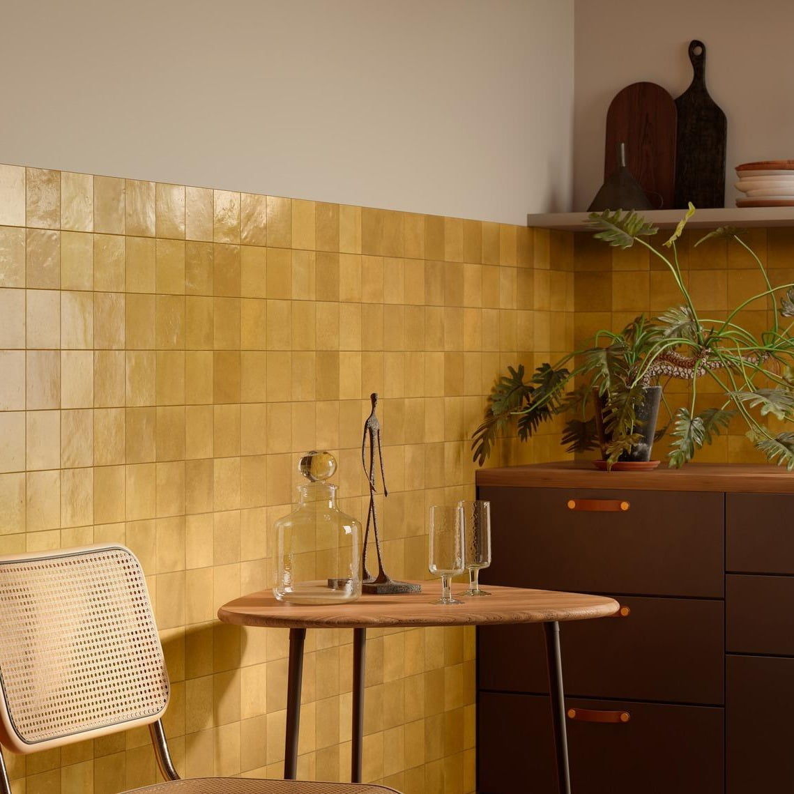 Faianta RAGNO by MARAZZI, MELANGE KAKI R8G1 10X10