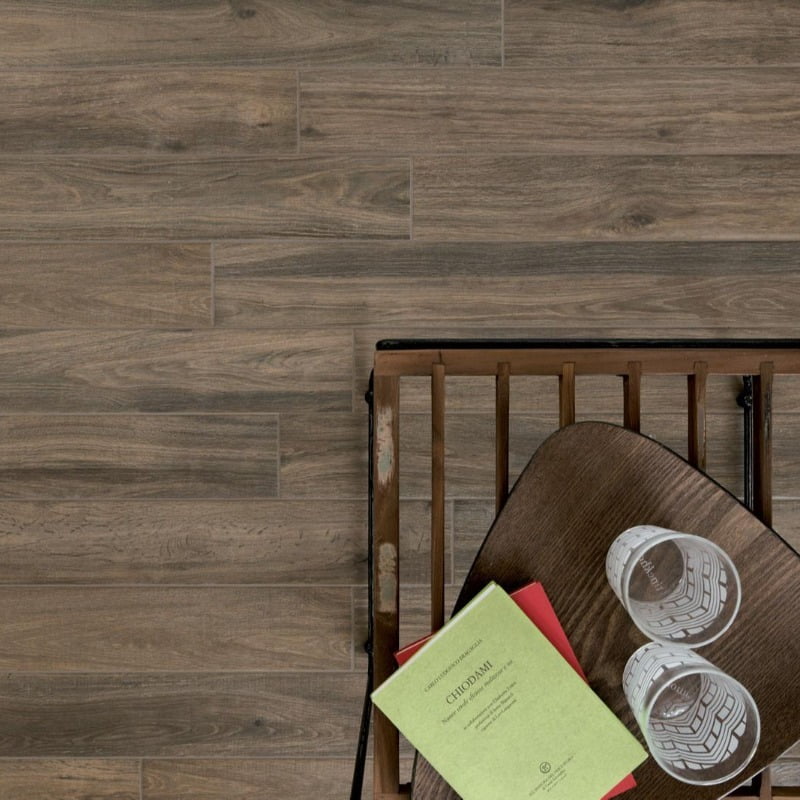 Gresie tip parchet RAGNO by MARAZZI, WOODGLAM GRIGIO 10x70, R06N