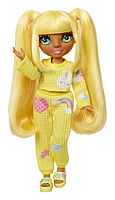 Rainbow High Jr High PJ Party - Sunny, Yellow 9" Posable Blonde Fashion Doll