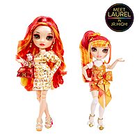 Rainbow High Jr High Special Edition Laurel DeVious - 9" Red and Orange Posable Fashion Doll