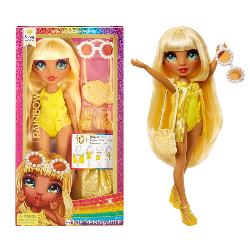 Rainbow High Swim & Style Sunny - Yellow 11" Blonde Fashion Doll