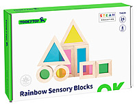 Rainbow Sensory Blocks