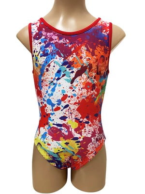 RAINBOW SPLAT LYCRA RED EDGE