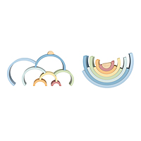 Rainbow Stacker - Pastel