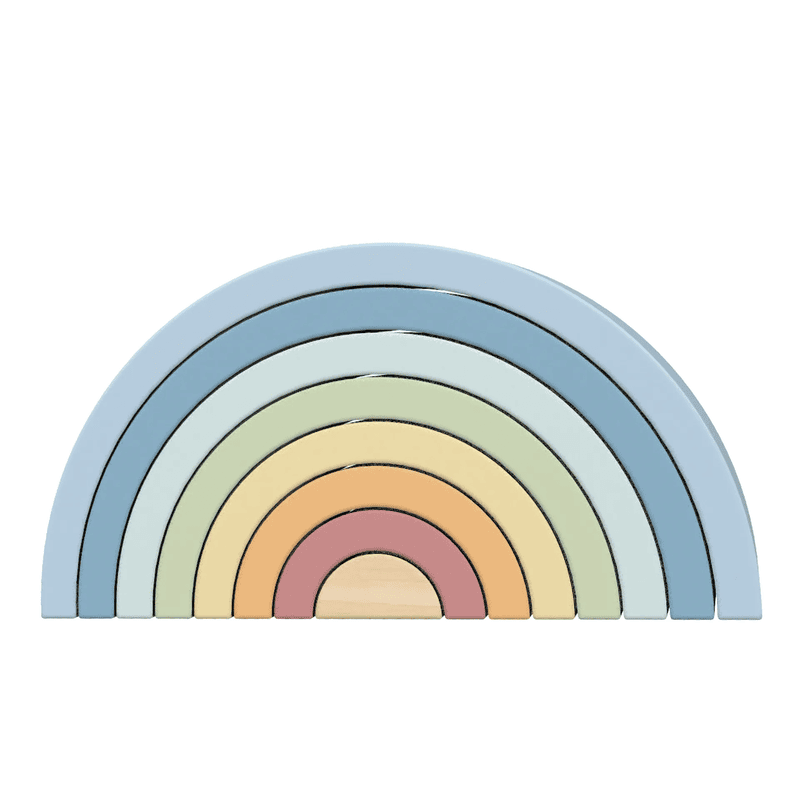 Rainbow Stacker - Pastel