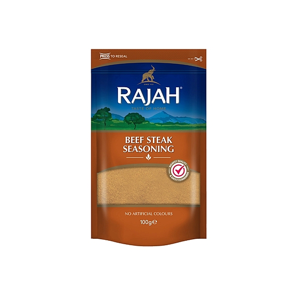 10546     Rajah Beef Steak Seasoning 100g X 10