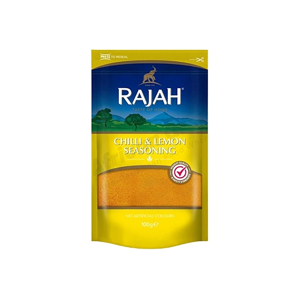 10551     Rajah Chilli & Lemon Seasoning 100g X 10
