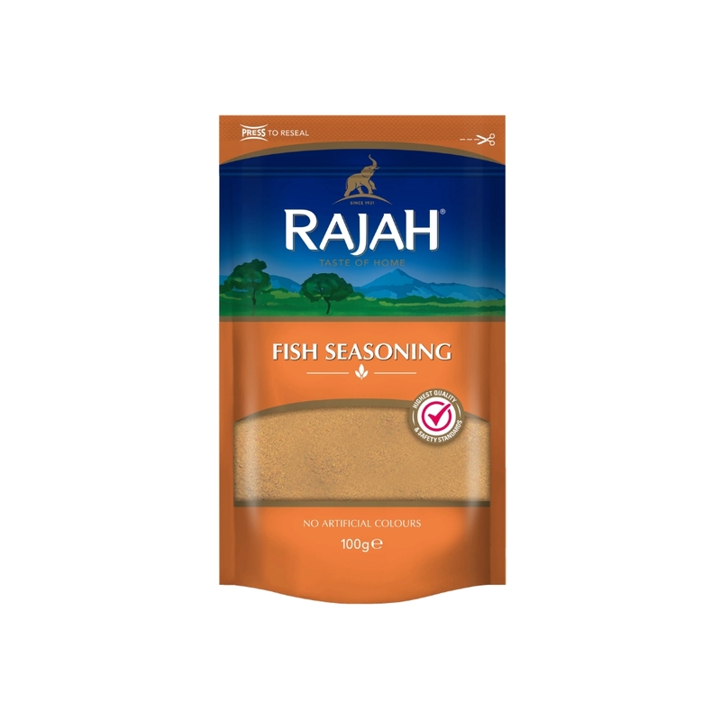 10552 Rajah Fish Seasoning 100g X 10