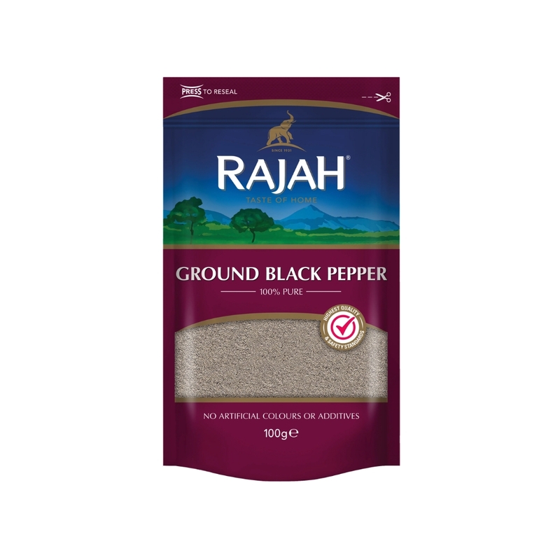 10569 Rajah Ground Black Pepper 100g X 10
