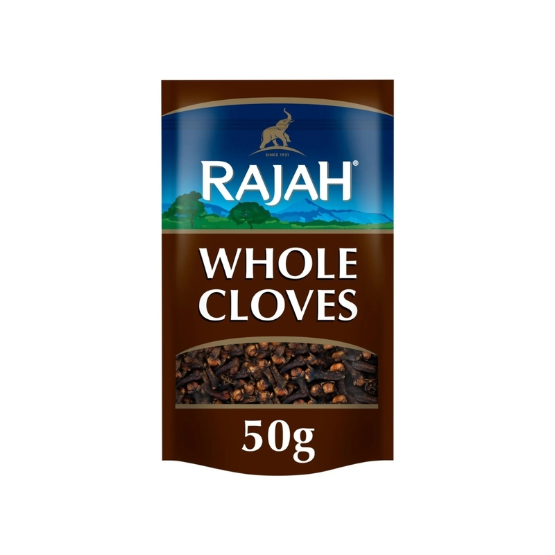 10558 Rajah Whole Cloves 50g X 10