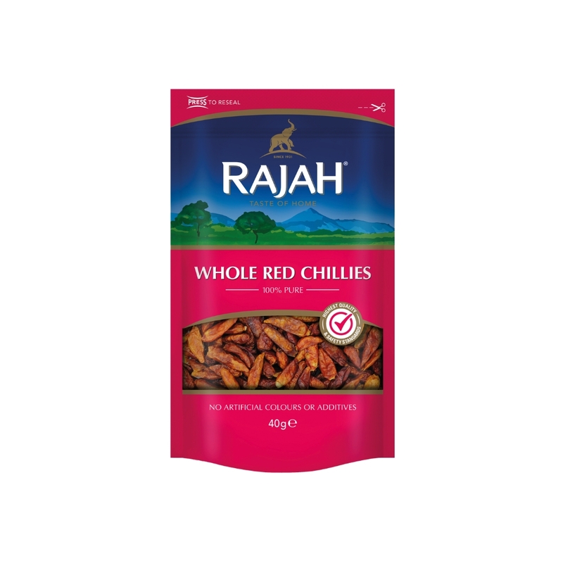 10892 Rajah Whole Red Chilli 40g X 10