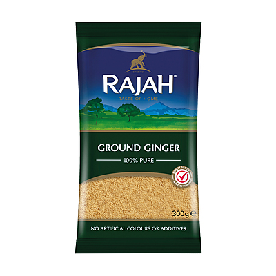 24754 Rajah Ground Ginger 300g X 10