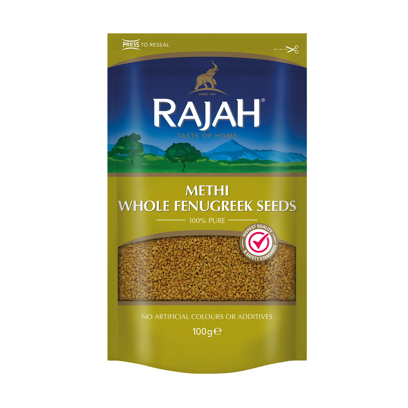24734 Rajah Methi Whole Fenugreek Seed 100g X 10