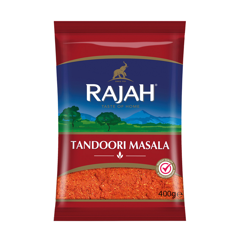 24761 Rajah Tandoori Masala Natural 400g X 10