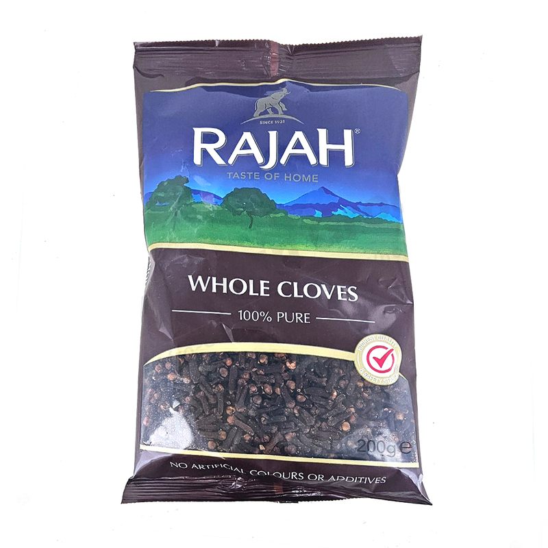 24738 Rajah Whole Cloves 200g X 10