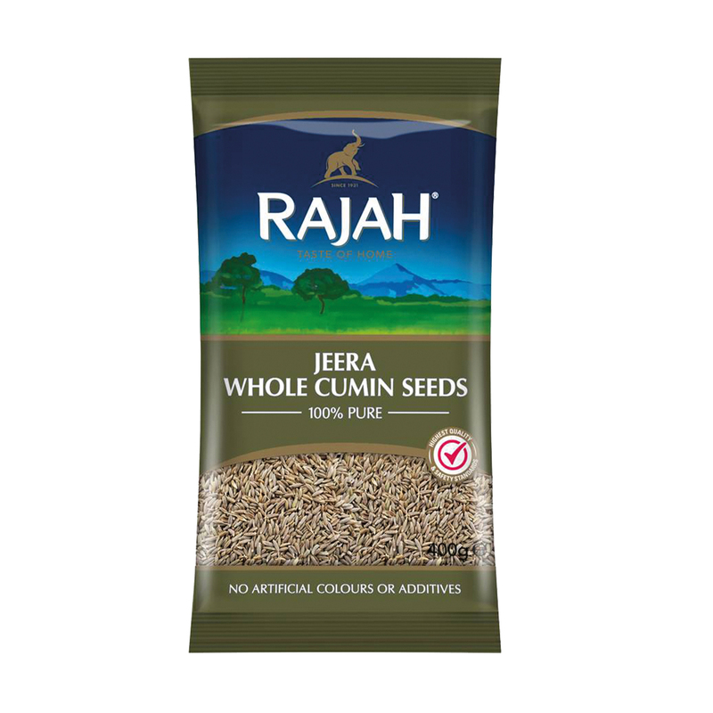 24742 Rajah Whole Jeera 400g X 9