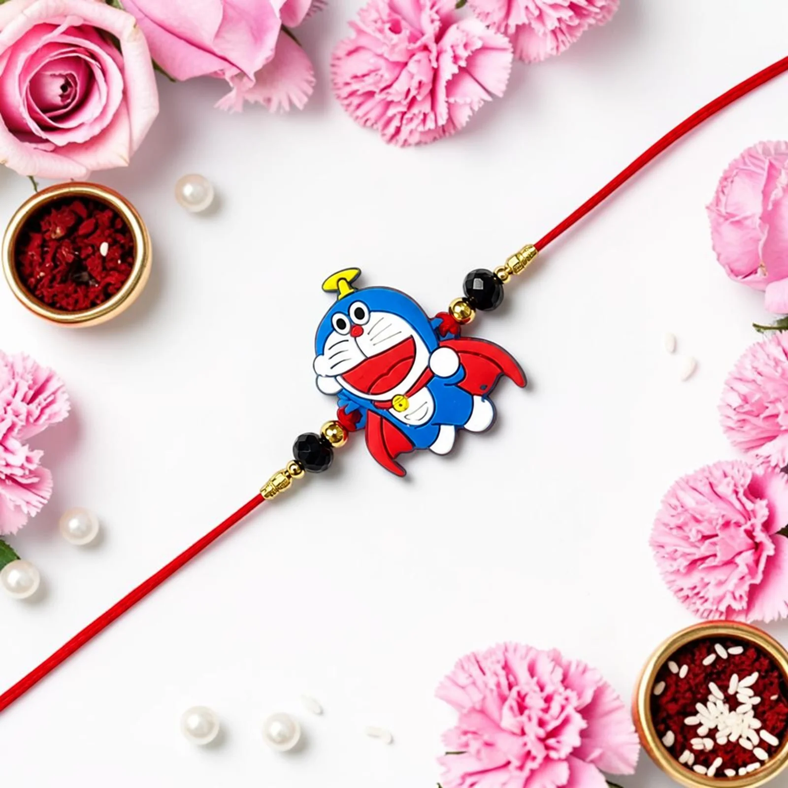 Doraemon Kids Rakhi for Boys – Cartoon Designer Rakhi for Raksha Bandhan