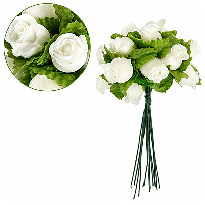 Ramitos Rosas E03 Amar Claro Hj Verde Paquete X 12 Unidades 