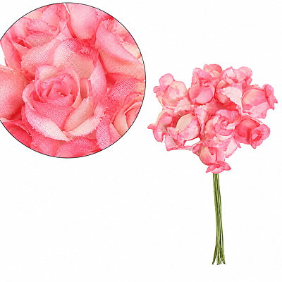 Ramitos Rosas Tn38 Fuxia Matiz Paquete X 12 Unidades 