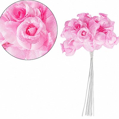 Ramitos Rosas Tn45 Lila Osc Matiz Paquete X 12 Unidades
