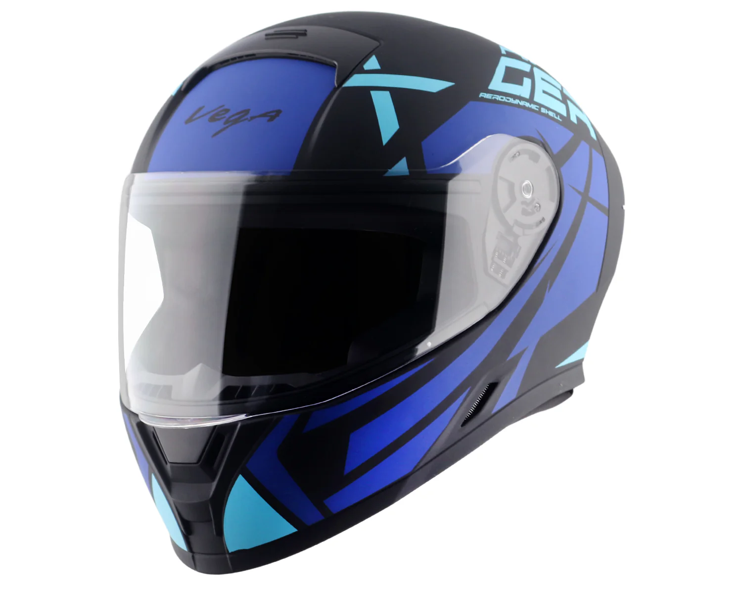 VEGA RANGER DX REVENGE DULL BLACK M.BLUE C/V (L)