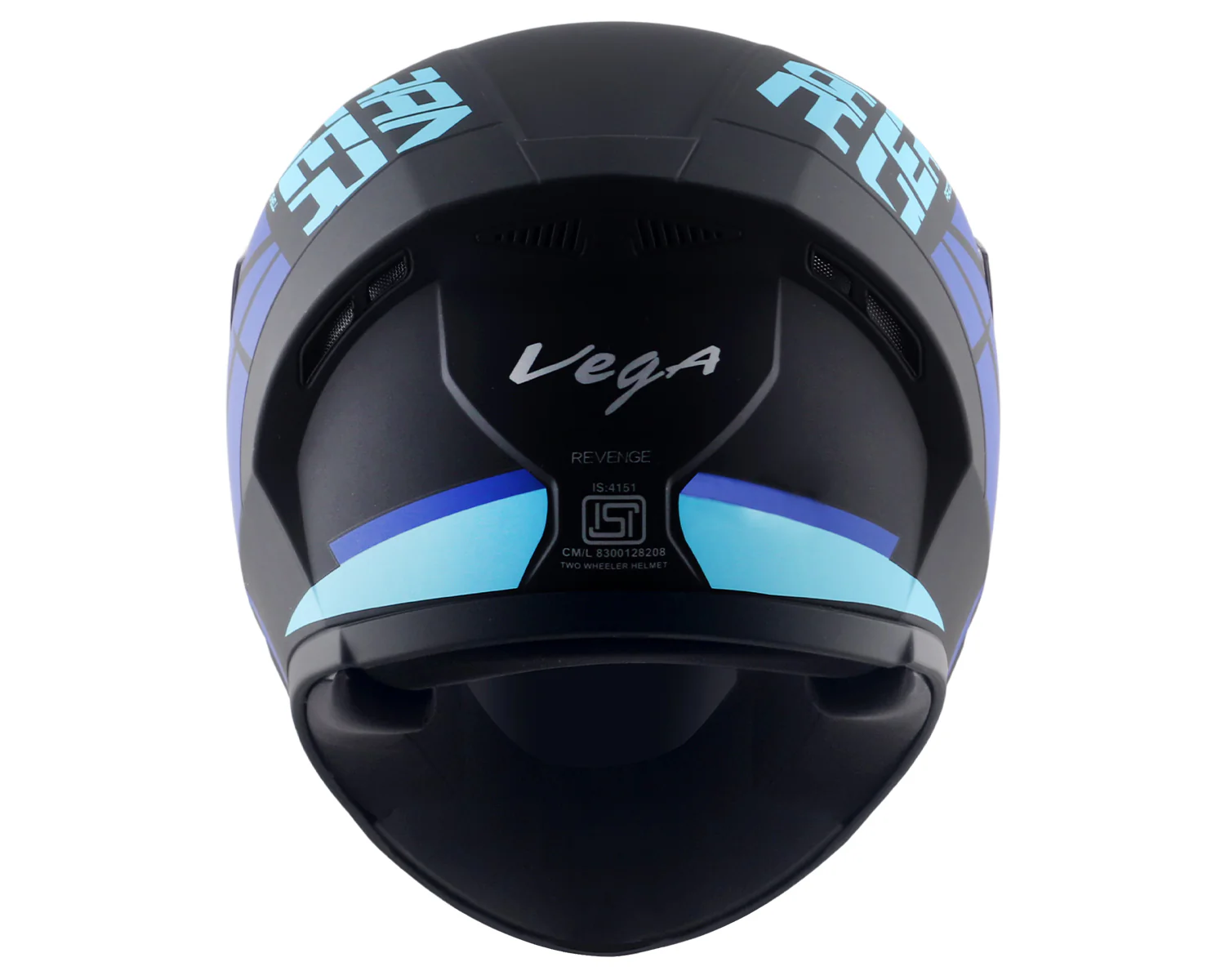 VEGA RANGER DX REVENGE DULL BLACK M.BLUE C/V (L)