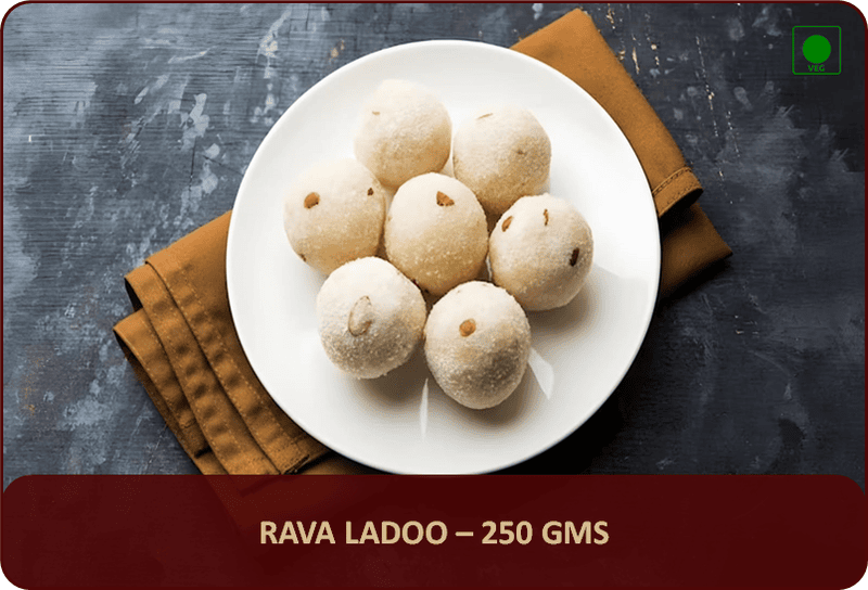 DES - Rava Ladoo - 250 Gms