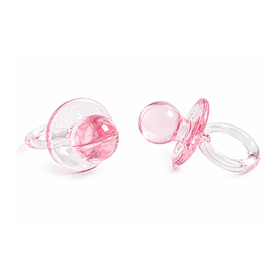 Recordatorio Chupo Rf 2632  Rosado Trans Paquete X 144 Unidades