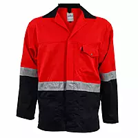 Pinnacle Reflective Jacket 65/35 Polycotton