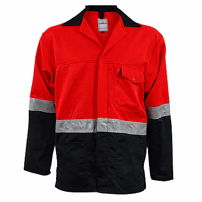 Pinnacle Reflective Jacket 65/35 Polycotton