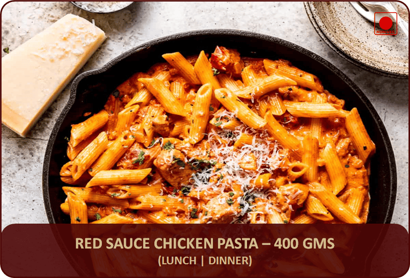 Red Sauce Chicken Pasta (400 Gms) Red Sauce Chicken Pasta (400 Gms)