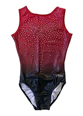 RED TO BLACK OMBRE SHINY FOIL SHIMMER RED TO BLACK OMBRE SHINY FOIL SHIMMER