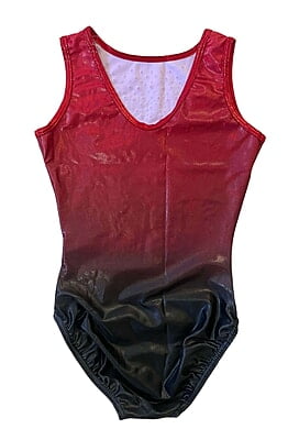 RED TO BLACK OMBRE SHINY FOIL SHIMMER RED TO BLACK OMBRE SHINY FOIL SHIMMER