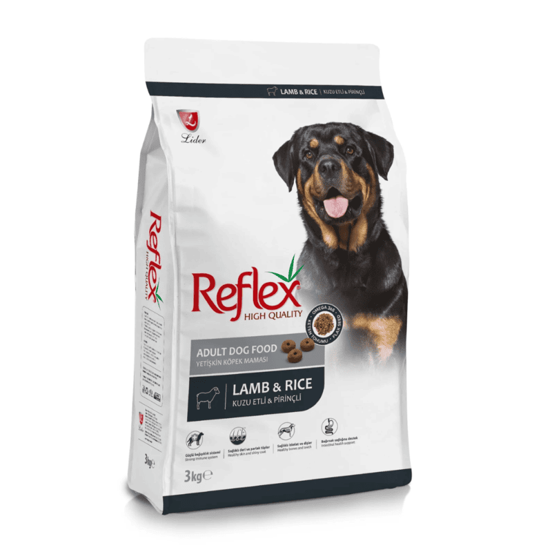 Reflex Adult Dog Food Lamb and Rice - 3kg Reflex Adult Dog Food Lamb and Rice - 3kg