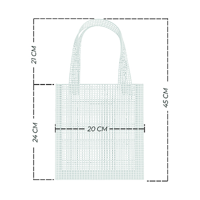 Rejilla Plástica Molde Para Cartera Rectangular 36cm x 58cm Paquete por 10 Unidades Rejilla Plástica Molde Para Cartera Rectangular 36cm x 58cm Paquete por 10 Unidades