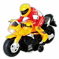 Remote Control RC Motorcycle Set - Red