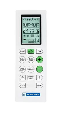 Blue Star ID312MNU Inverter Split AC-1 Ton 3 Star with LCD Display Remote Blue Star ID312MNU Inverter Split AC-1 Ton 3 Star with LCD Display Remote