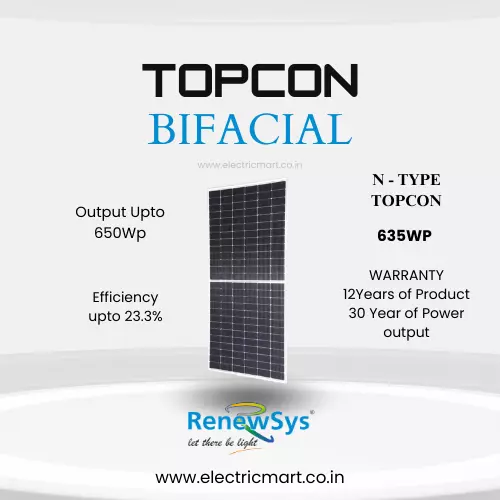 RENEWSYS TOPCON MODULES - N TYPE 635W (Pack of 2)